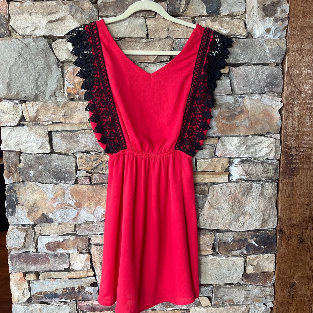 Red /black dress